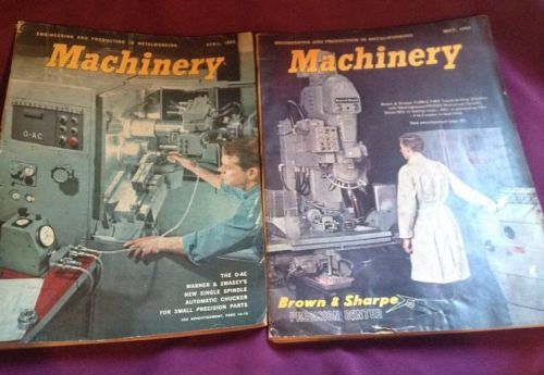 April And May 1962 Machinery, Egineering And Production In Metalworking
