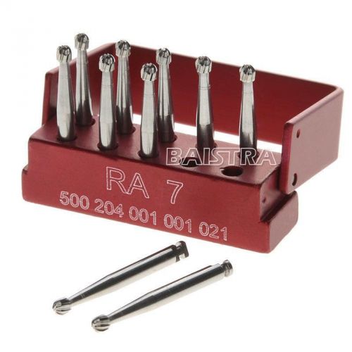 1 Kit Dental SBT Tungsten Steel burs RA-7 For low speed Contra Angle 10pcs/Kit