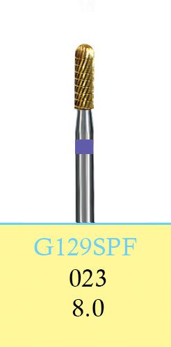 Dental lab carbide cutters-hp shank(44.5 mm)-g129spf/023(8376)-cross cut(2 burs) for sale