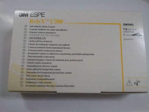 3M ESPE RelyX U200 Unicem Dental Resin Cement Clicker of 11g Self Adhesive