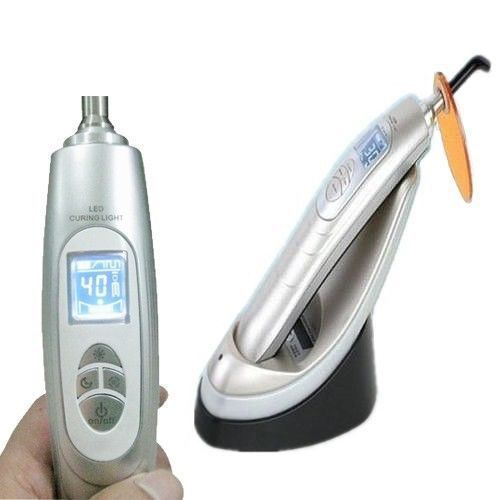 Dental Wireless Cordless LED Curing Light Lamp 1800mw with Light Meter US SHIP B