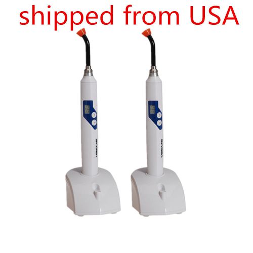2 pcs Best Dental LED 5W Curing Light Lamp Fast shipping shipped from USA