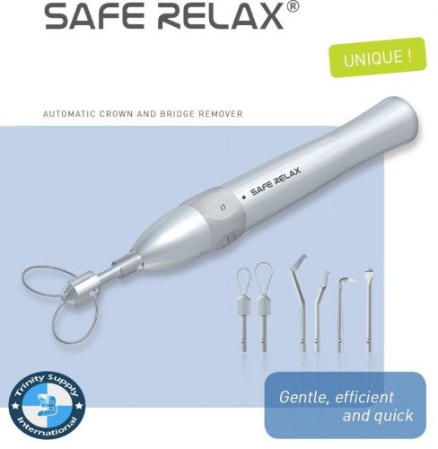 SAFE RELAX AUTOMATIC CROWN W/ BRIDGES REMOVER. Made in France by ANTHOGYR. A+