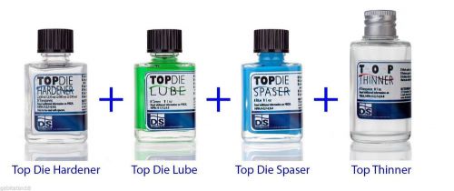 4 DENTAL Lab Product -TOP DIE LUBE+TOP DIE SPASER+TOP DIE HARDENER+TOP THINNER