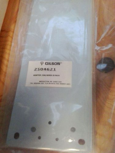 Gilson 215 liquid handler adapter for series 20 rack new