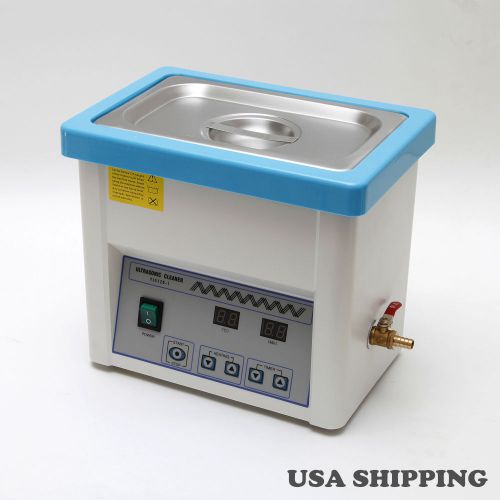 Dental Digital Ultrasonic Cleaning Machine 5L Handpiece Cleaner Ship From USA