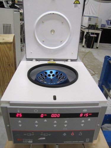 Centrifuge iec centra mp4r with 4 rotors for sale