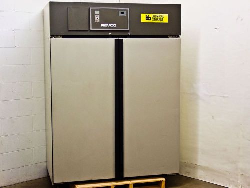 Revco Scientific Laboratory Chemical Double Door Storage Refrigerator RES5004DUB