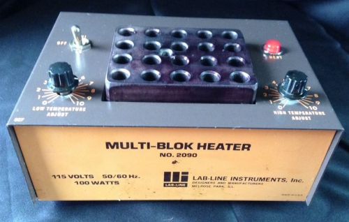 Lab-line Instruments Multi-blok Heater 2090 Module Heater  20 Block Temp Adjust