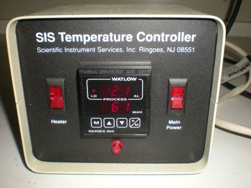 SIS Temperature Controller with SIS211001 Heat Jacket - Tests OK