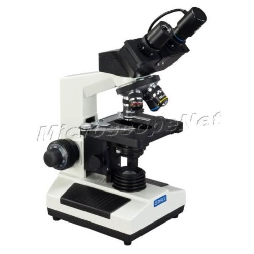 Omax 40x-1000x compound binocular biological science microscope w digital camera for sale
