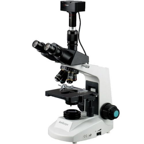 40x-2000x simul-focal biological microscope + 10 mp camera win7 &amp; mac for sale