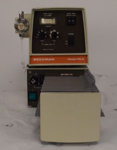 Beckman model 110a solvent delivery chromatograph pump for sale