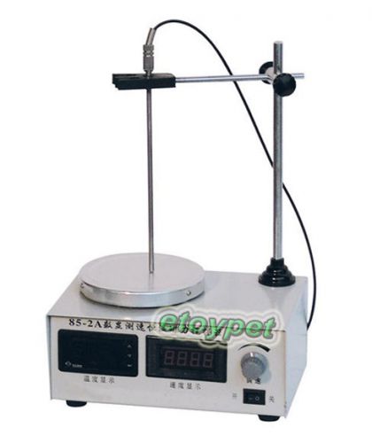 Magnetic Stirrer Mixer with Hot Plate Thermostatic Dual Digital Display @220V
