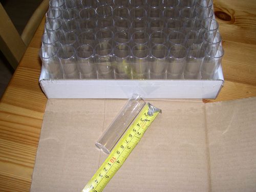 genesee scientific test tube vials x 100 clear