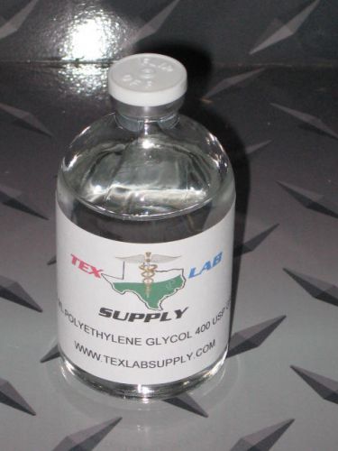 Tex lab supply 100 ml polyethylene glycol - 400 usp grade - sterile for sale