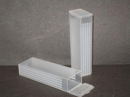 50 x microscope slide mailer case box plastic, 5 slide capacity brand new for sale