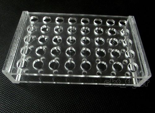 0.5ml centrifugal tubes Plastic test tube Rack 40 holes