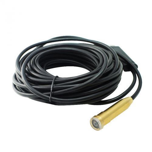 Waterproof borescope endoscope inspection snake tube pipe camera  10m/30ft usb for sale