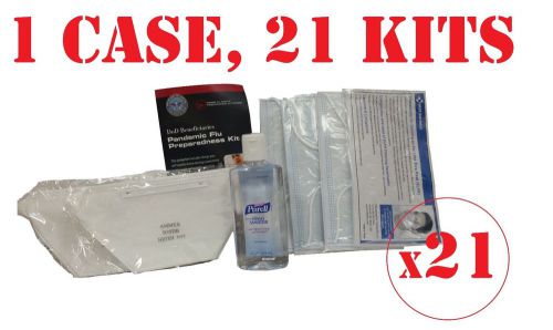 (21)PANDEMIC FLU PREPAREDNESS KIT,Dept of defense, Influenza kits