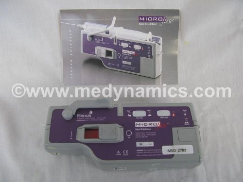 BAXA MicroFuse Rapid Rate Infuser REF: 6001