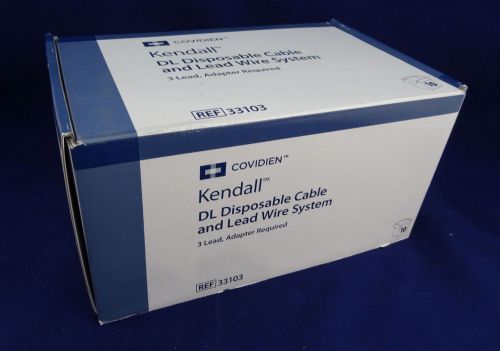 Covidien Kendall DL Disposable Cable and Lead Wire System 33103 - 10 Pack