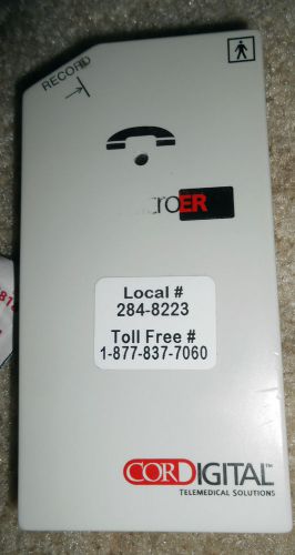 Instromedix Micro ER CorDigital Telemedical Holter ECG Recorder Transmitter!