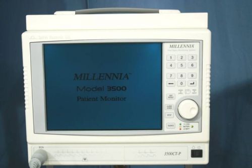 Invivo millennia 3500 ct-p vital signs patient monitor for sale