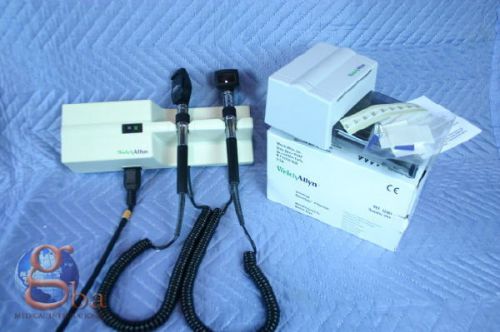 Welch Allyn Series 767 Series Otoscope Opthalmoscope w/ Specula Dispenser Case