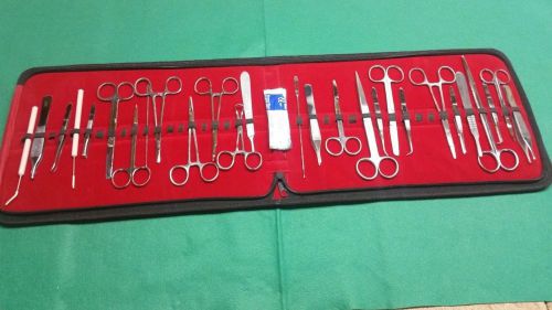 154 pc us military field minor surgery surgical veterinary denta instruments kit for sale