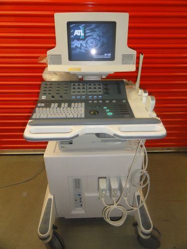 Atl hdi 5000 sonoct / 5000 cv ultrasound w/  atl c7-4, c5-2, l7-4, c8-4v probes for sale
