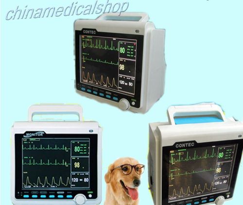 Veterinary Vet ICU Patient Monitor ECG NIBP SPO2 Pulse Rate 4 Parameters,CONTEC