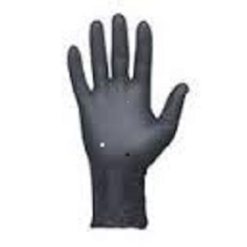 Black nitrile gloves box of 100  x-large for sale