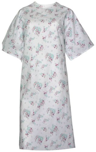 Spring BouquetFull Back Patient Hospital Gown - Pack of 4