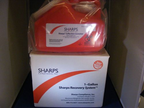 New sharps container 1 gallon disposal by mail system model 11000 for sale