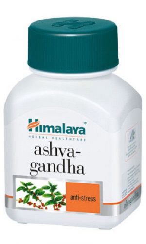 Himalaya 5 x  Ashvagandha - Calms nerves revive mind and body  60 capsule each.