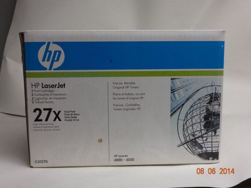 Genuine HP Laser Jet Print Cartridge 27X