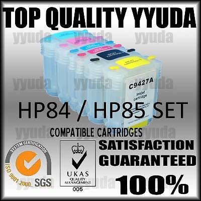 6 Generic Ink Cartridge HP 84 85 for HP Designjet 130 130gp 130nr 30 30n 90 90gp