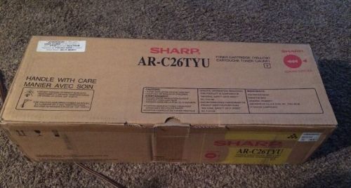 Genuine Sharp AR-C26TYU Yellow Toner Cartridge