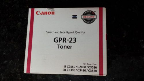 Genuine Canon GPR-23 Magenta Toner Cartridge Fits iR C2550 C2880 3080 3380 3480