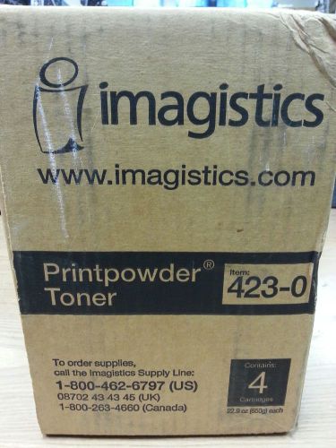 4 Pack OCE IMAGISTICS PITNEY BOWES 423-0 Toner Cartridges C400 C550