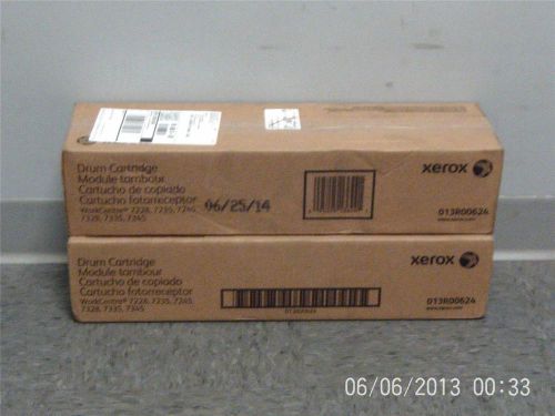 2 New Genuine Xerox Black Drums for WorkCentre 7228