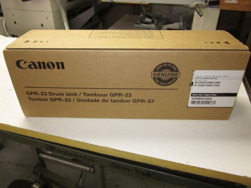 NEW Genuine Canon GPR-23 Black Drum Unit 0456B003 Perfect! iR C2550 C2880