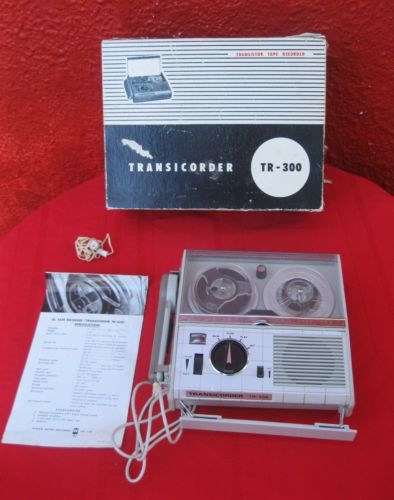 Vintage Winston Transicorder TR-300 Transcriber Hand Controller Portable Tape ?