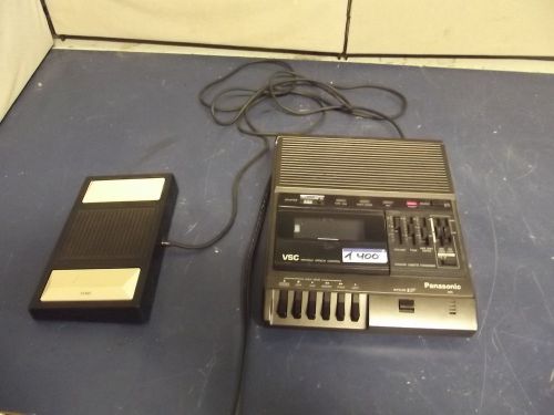 Panasonic Transcriberl RR-830 With Foot Pedal - WORKS!!!  T400