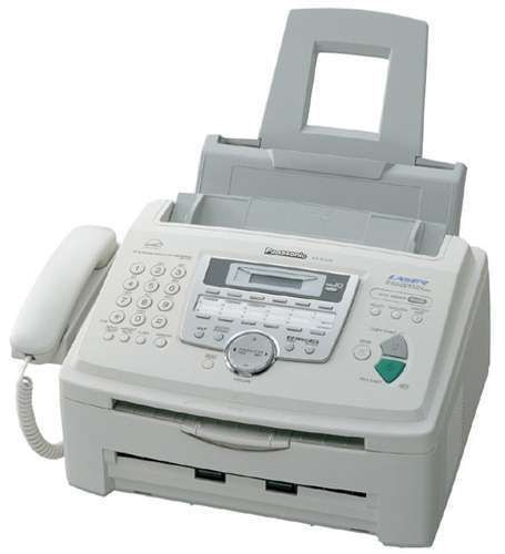 Panasonic high speed laser fax fast printer copier machine w/ caller &amp; id redial for sale