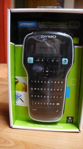 NIP Dymo label manager 160 12mm label printer one touch smart keys format  print