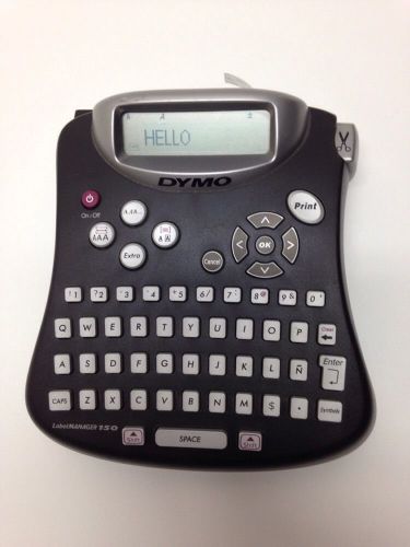 DYMO LabelManager 150 Electronic Label Maker NO Power Supply