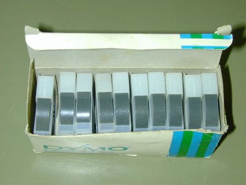 dymo gray labeling tape