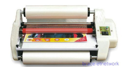 New 13&#034; Laminator Four Rollers Hot Roll Laminating Machine for size of A3